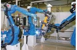 China Yaskawa SP165 Spot Welding Robot Arm With AOTA Welder Payload 165kg Reach 2702mm supplier