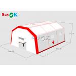Inflatable Emergency Tent Movable Water Resistant Inflatable Medical Tent To Set Beds With Air Pump for sale