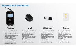 China Forklift Collision Avoidance UWB 10W LED Warning Light supplier