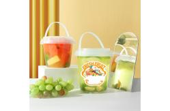 China Convenient Handle Bubble Tea Jug For Milk And Beverages supplier