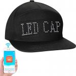 Programmable Bluetooth LED Hat Display Message Editable Cool Caps for sale