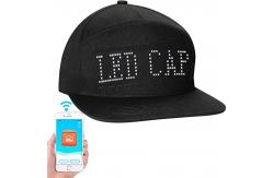 China Programmable Bluetooth LED Hat Display Message Editable Cool Caps supplier