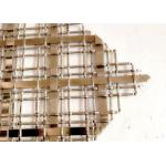 Popular Cabinets Decorative Wire Mesh Made In Stainless Steel Flat Wire for sale