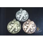 Die Casting Custom Metal Engraved Music Medals, 3D Design With Gold Silver Copper Plating for sale