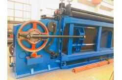 China 195m/H 4.0mm Three Twist Gabion Wire Mesh Machine  Hexagonal supplier