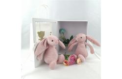 China Custom Cute Rabbit Cotton Plush Soft Animal Toys Plush And Stuffed Bunny Toys supplier