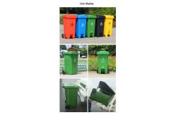 China Top Quality Solid 50l /120l/240l /700l Wheeled Garbage Bin supplier
