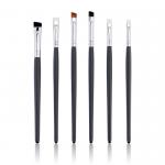 Custom Logo PBT Hair Cream Eyeshadow Brush Kit 6PCS Soft Bristles for sale