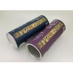 Aluminium Foil Lining Paper Tube Packaging / Oatmeal Container 83mm Diameter 230mm Height for sale