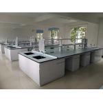 Best Price Alkali Resistant Standard Size Chemistry Lab Furnitures  Lab Work Benches With Shelves for sale