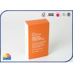CMYK Printed Assembled Foldable Paper Boxes Shampoo Cream Packaging for sale