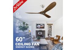 China ROHS OEM Commercial Warehouse Wood Ceiling Fans For Summer and Winter supplier