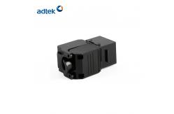 China Black Ethernet Keystone Jack RJ45 Cat6a Cat6 Toolless For 110 Punch Down Tool supplier
