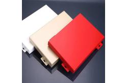 China CE Anti Acid Building Wall Cladding 6M Aluminum Solid Panel supplier