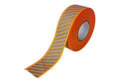 China Customized Twill High Visible Reflective Webbing For Garments Jackets Bags supplier