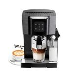 Espresso Coffee Machine With Milk Frother Tank Stainless Steel for sale