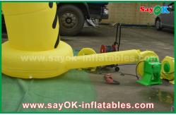 China Customized Shape Giant Promotional Inflatable Bicycle Model with CE Blower supplier