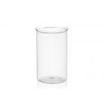 Custom Clear Plastic Cylinder , Transparent PET Easy Open Tube Food Cans