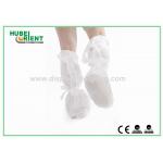 80g/m2 PP CPE Disposable Boot Covers With PVC Sole