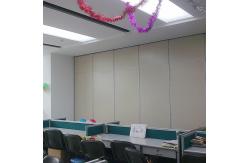 China Removable Mobile Office Partitions Aluminium Sliding Folding Partition Walls Thailand supplier