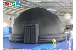 China 360 Dome Projection 5/6m Portable Black Inflatable Planetarium Tent supplier