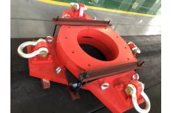 China 50T Capacity BOP Lifting Plate Alloy Steel With Precision Drilled Mounting Holes supplier