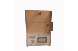 China Textile Fabric Flammability Testing Equipment 45 Degree Burner Diameter 11mm supplier