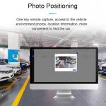 Single Camera Vehicle Positioning System 4G Wide Angle Car Surveillance Tracking Devices