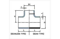 China Smooth Surface Copper Nickel Equal Tee With Brass Coating supplier