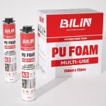 750ML 500ML Multi Purpose PU Foam Rainproof Fire Retardant Expanding Foam for sale