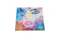 China 16 Pans Highlight Contour Palette Diam 36MM CMYK Printing Paper Makeup Palette supplier