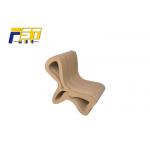 Convenient Eco Chair Foldable Cardboard Furniture Multifunctional For Chain Stores