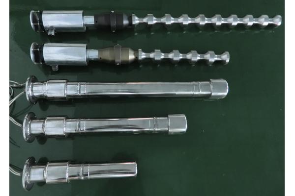 Titanium And Stainless Steel Material Ultrasonic Tubular Transducer 53mm