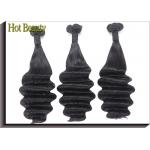 No Synthetic Virgin Human Hair Extensions Funmi Water Wave Double Drawn Style