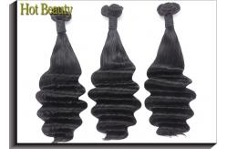 China No Synthetic Virgin Human Hair Extensions Funmi Water Wave Double Drawn Style supplier