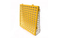 China Indoor Architectural Decorative PVDF Perforated Metal Facades 1500x2500mm supplier