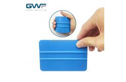 China Custom Logo Window Film Tools Screen Printing Squeegees Plastic Felt Applicator Replaceable supplier