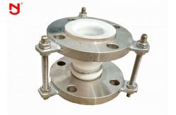 China Adjustable PTFE Expansion Joints , Ptfe Lined Bellows Carbon Steel Tie Rod supplier
