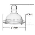 First Essentials Silicone Baby Bottle Nipples , Slow Flow