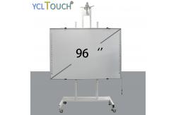 China 96 Inch Infrared Interactive Whiteboard 10ms For Multimedia Teaching supplier