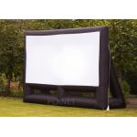 Custom 6 Meter Inflatable Cinema Screen Flame Retardant For Parties / Weddings for sale