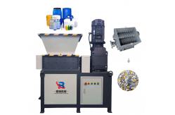 China 20 Years Strength Manufacturer Small Plastic Shredder Double Shaft Shear Shredder Herb Shredder supplier