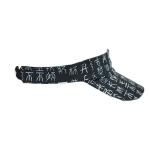Sublimation Pattern Sun Visor Cap Customized Visor Cap Eco Friendly