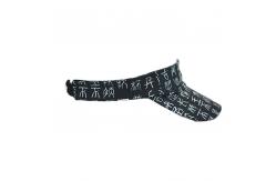 China Sublimation Pattern Sun Visor Cap Customized Visor Cap Eco Friendly supplier