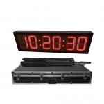 Six Digits City Marathon Race Electronic Clock Wireless With Battery for sale