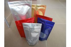 China Plain Silver Bottom Plastic Pouches Packaging Recyclable Heat Seal supplier