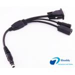 GPS handheld terminal data cable fischer compatible custom cable to DB9 USB for sale