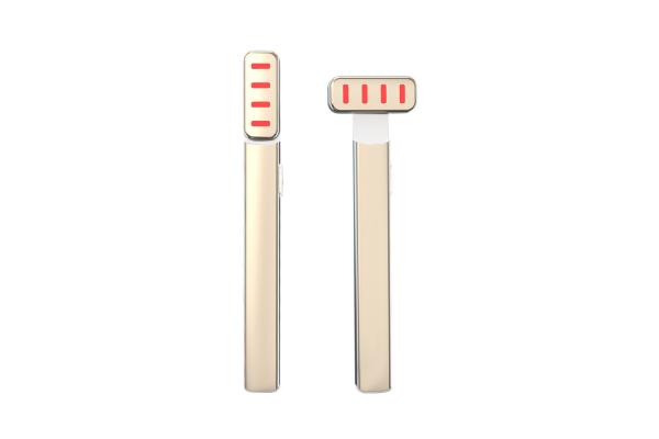 CE ROHS FCC PSE Face And Eye Massager Microcurrent Red Light Therapy
