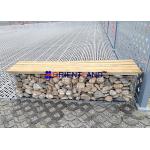 China Wood Plastic Composites Wpc Gabion Seating Welded 50×50mm 2m×0.5m×0.5m for sale