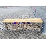 Wood Plastic Composites Wpc Gabion Seating Welded 50×50mm 2m×0.5m×0.5m for sale